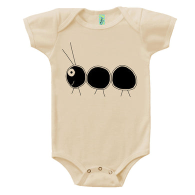 Bugged Out ant short sleeve baby body