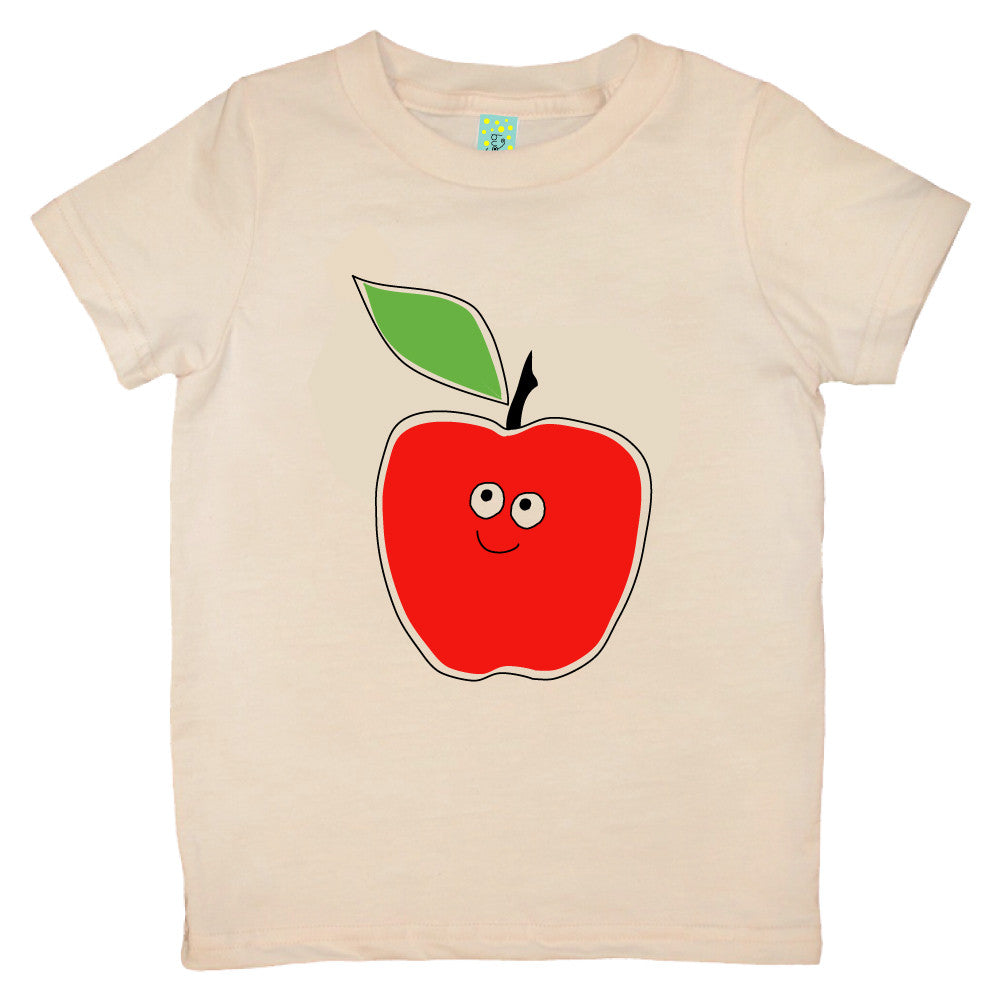 Bugged Out apple organic cotton short sleeve kids t-shirt