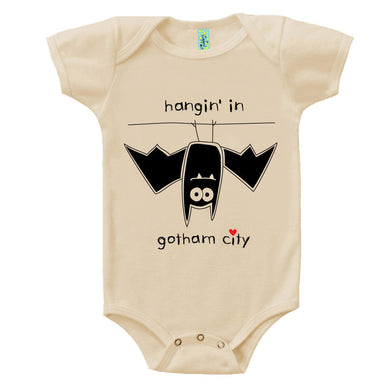 Bugged Out bat short sleeve baby body