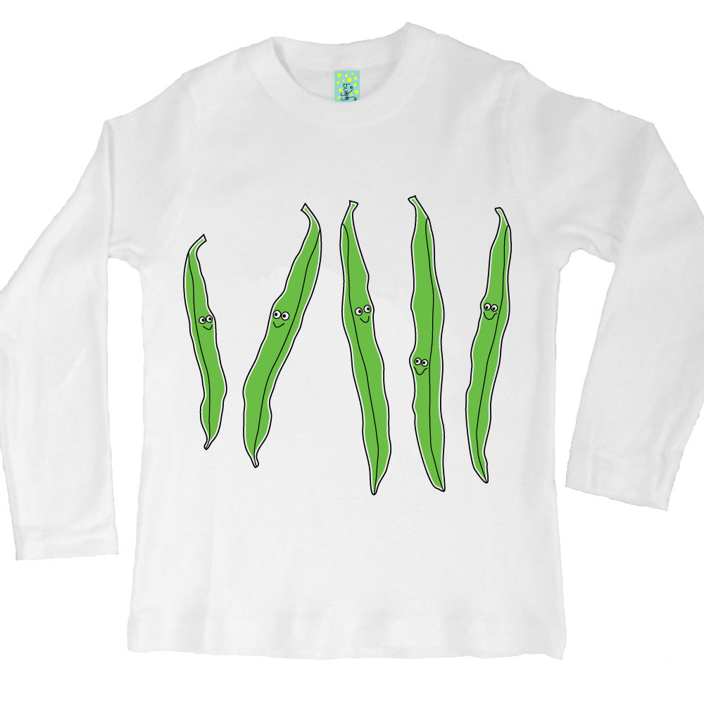 Bugged Out stringbean long sleeve kids t-shirt