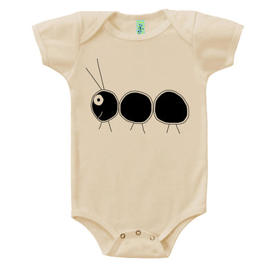 Bugged Out ant short sleeve baby onesie