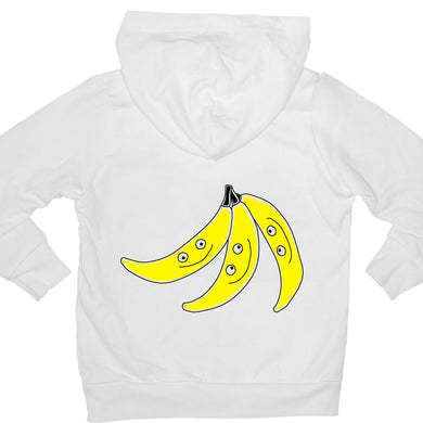 Bugged Out banana kids hoodie