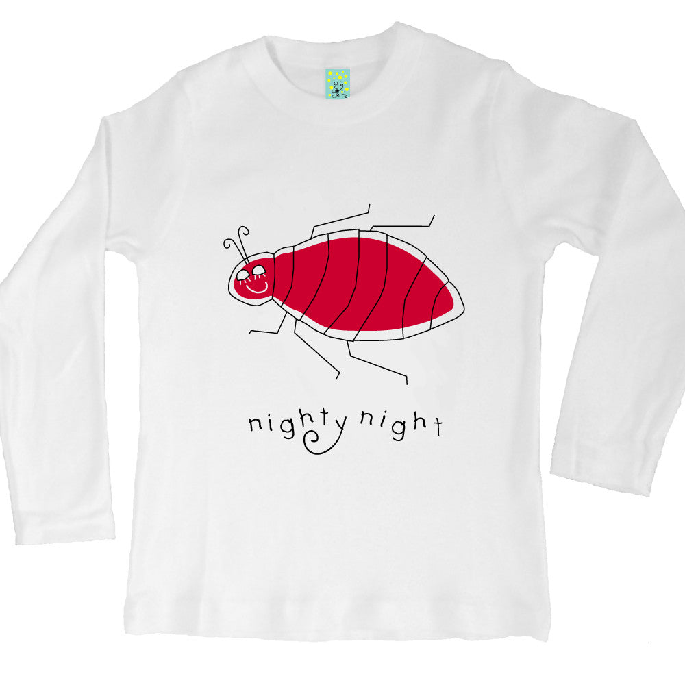 Bugged Out bedbug long sleeve kids t-shirt