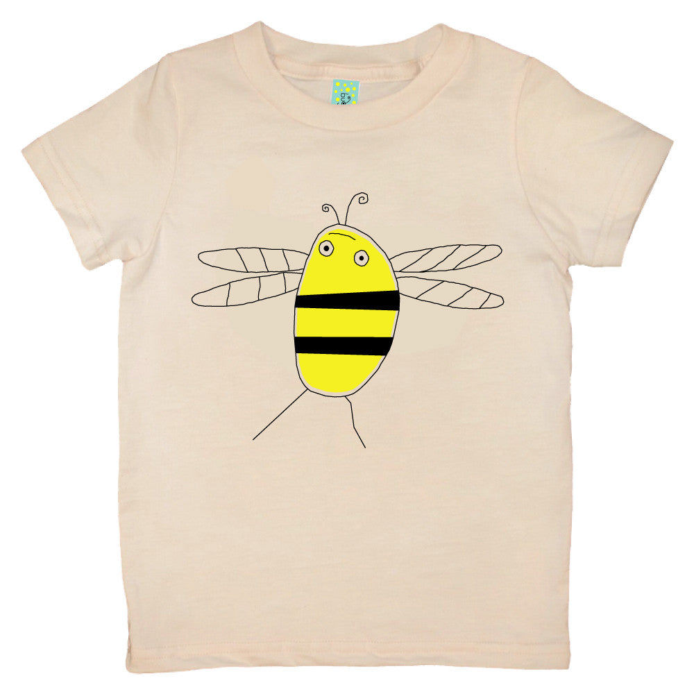 Bugged Out bumblebee short sleeve kids t-shirt
