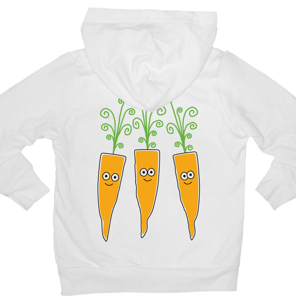 Bugged Out carrot kids hoodie