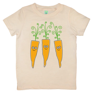 Bugged Out carrot short sleeve kids t-shirt