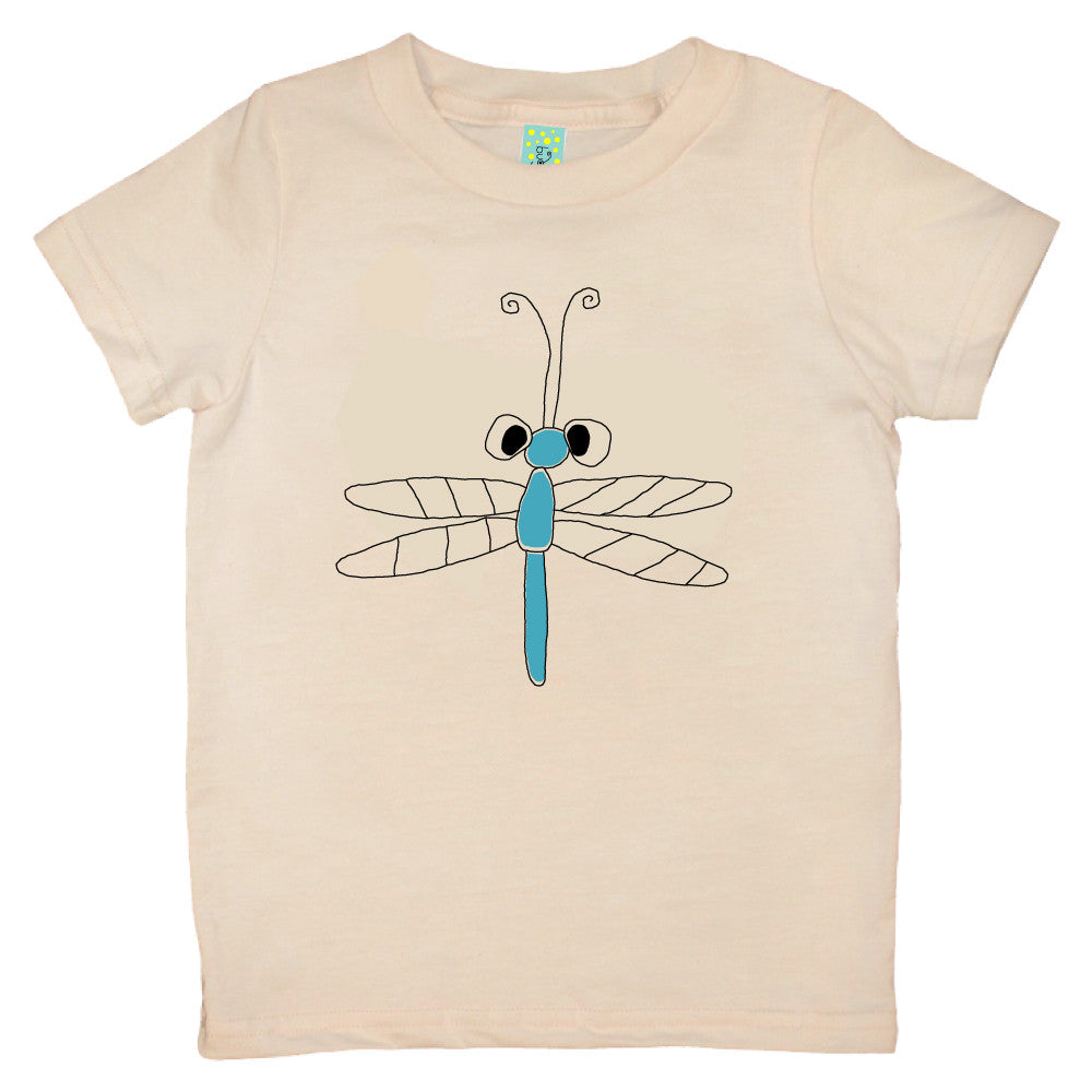 Bugged Out dragonfly short sleeve kids t-shirt