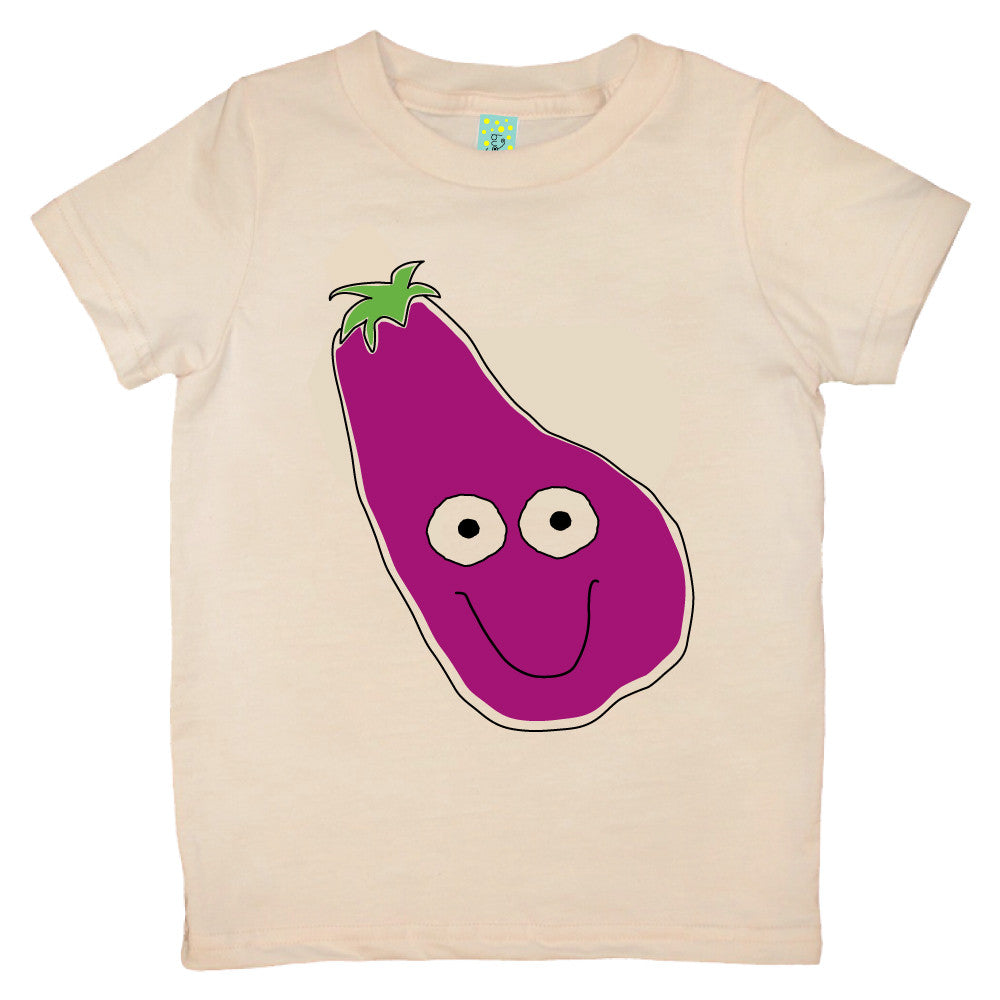 Bugged Out eggplant short sleeve kids t-shirt