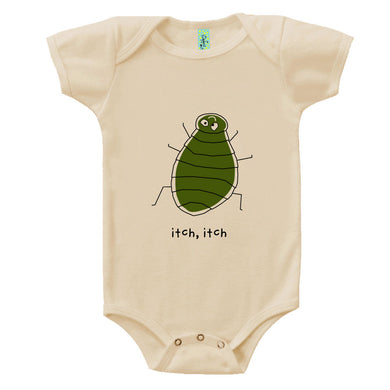 Bugged Out flea short sleeve baby body