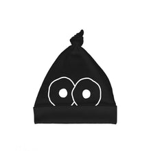 Bugged Out googly eyes cotton baby hat - black