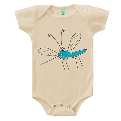 Bugged Out mosquito short sleeve baby body