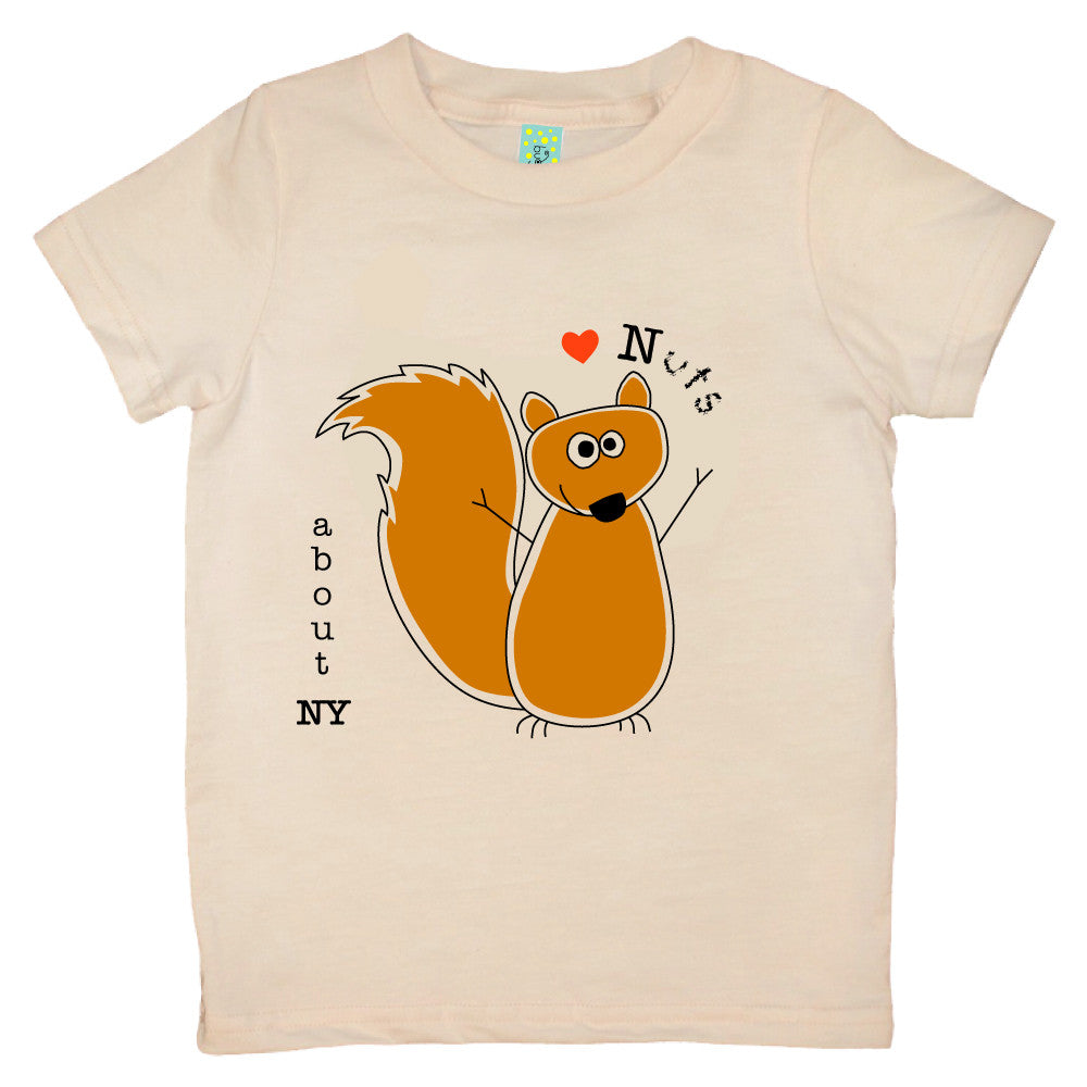 Bugged Out squirrel short sleeve kids t-shirt