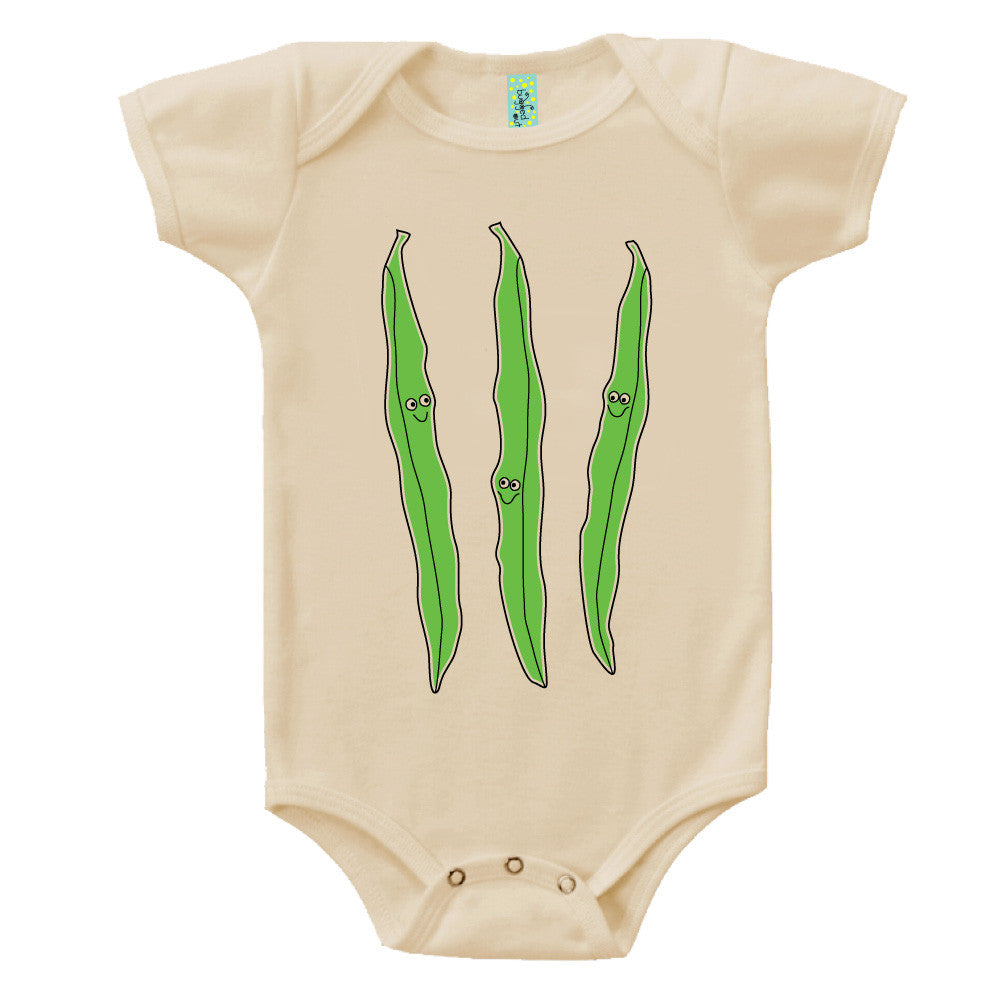 Bugged Out stringbean short sleeve baby onesie