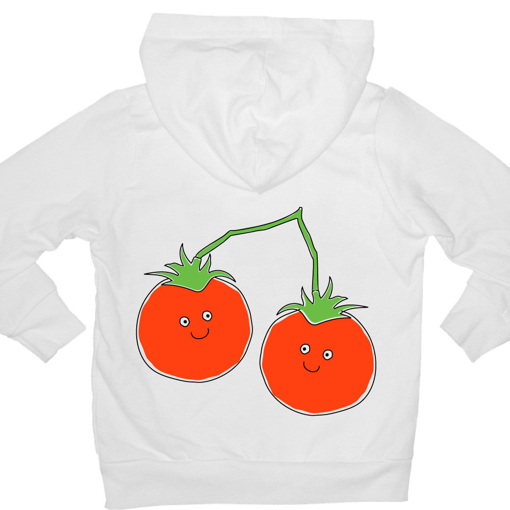 Bugged Out tomato kids hoodie